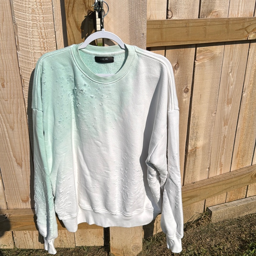 AMIRI distressed sweatshirt
